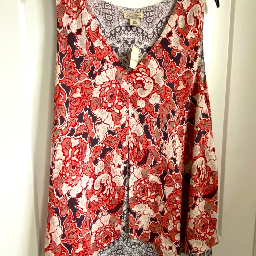 Lucky brand tank blouse